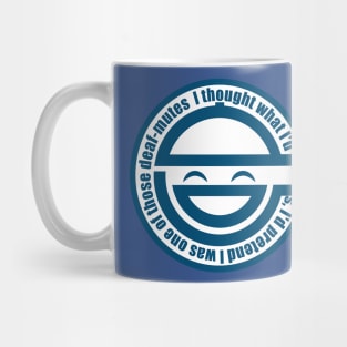 Laughing Man symbol from Ghost In The Shell Anime series Mug